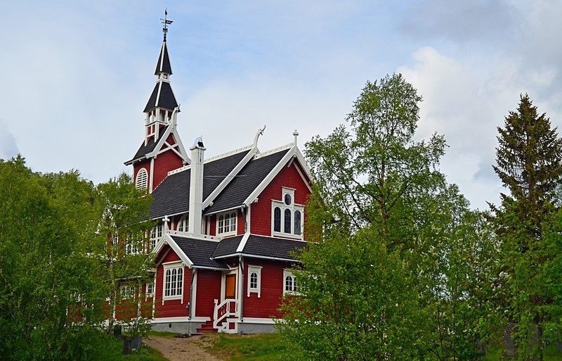 Neiden Chapel, Troms og Finnmark, Norway - North Norway