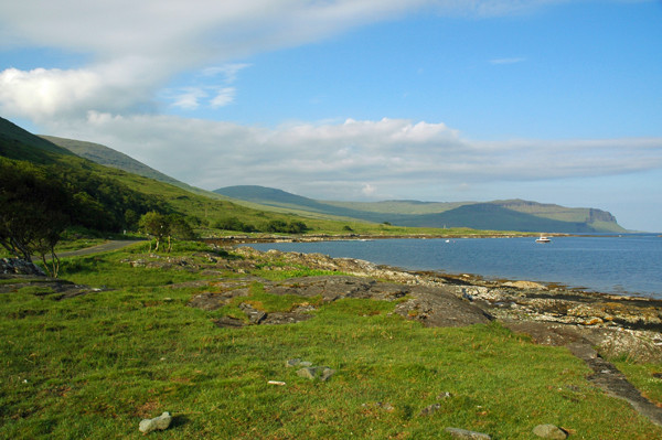 Loch na Keal, Mull, Argyll - Sea and sand