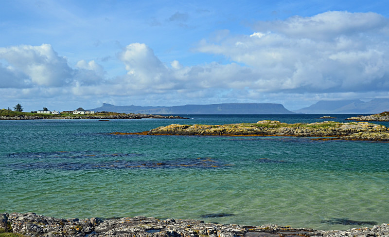 Camas Rubha a' Mhurain, Portnaluchaig, Highland - Sea and sand