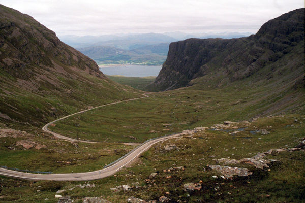 Bealach na Ba summit, Highland - Mountains and uplands