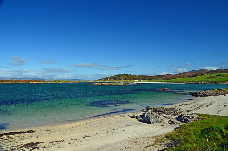 Camas Rubha a' Mhurain, Portnaluchaig, Highland - Sea and sand