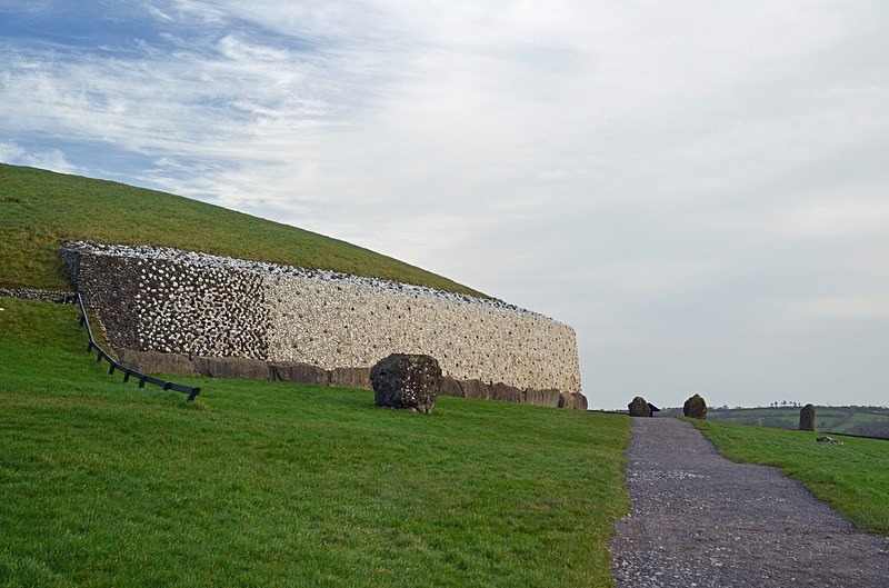 Newgrange, Brú na Bóinne, Co.Meath, Ireland - Ireland - January and February 2020