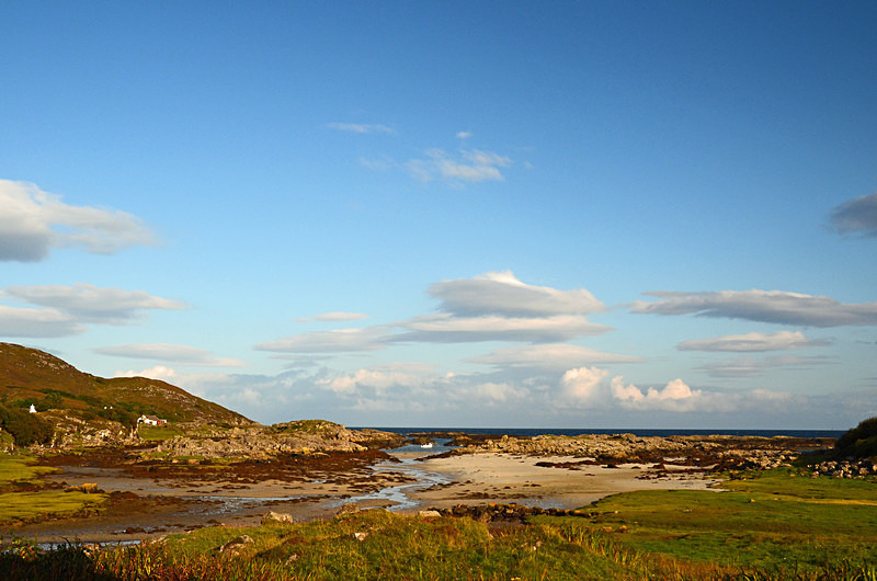 Portuairk, Ardnamurchan, Highland - Sea and sand