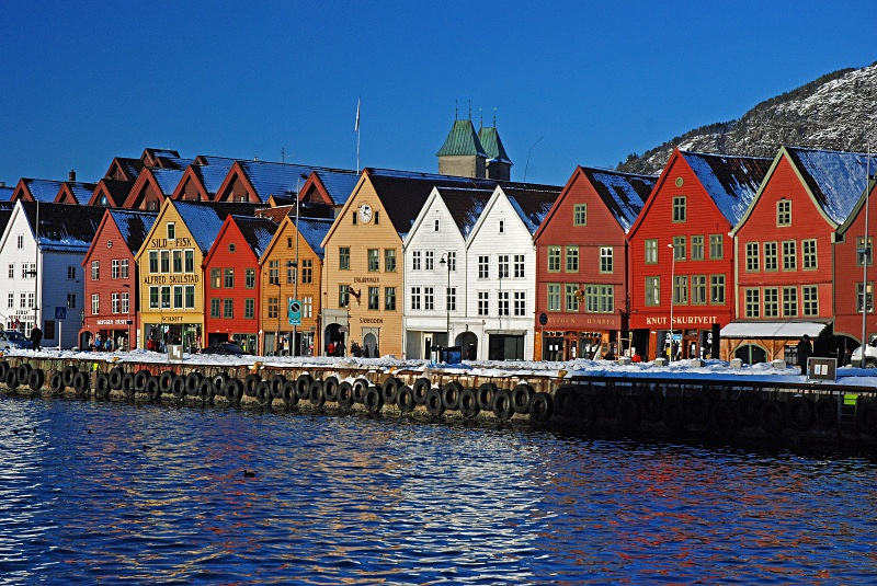 Bryggen, Bergen - Bergen and Oslo