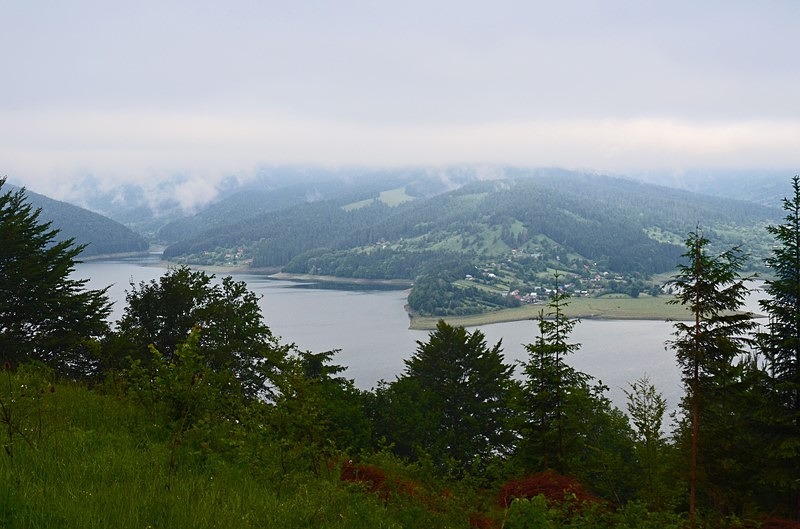 Lake Izvorul Muntelui, Neamț County, Romania - Romania