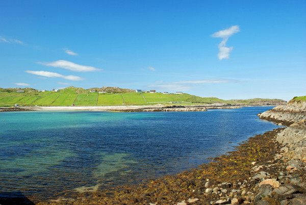 Scourie Bay, Sutherland - Sea and sand