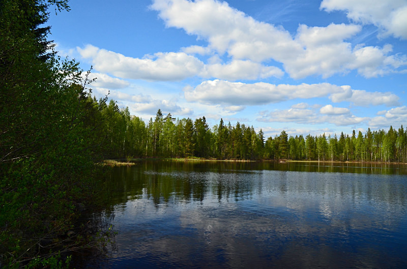 Kajaani to Kuhmo, Kainuu, Finland