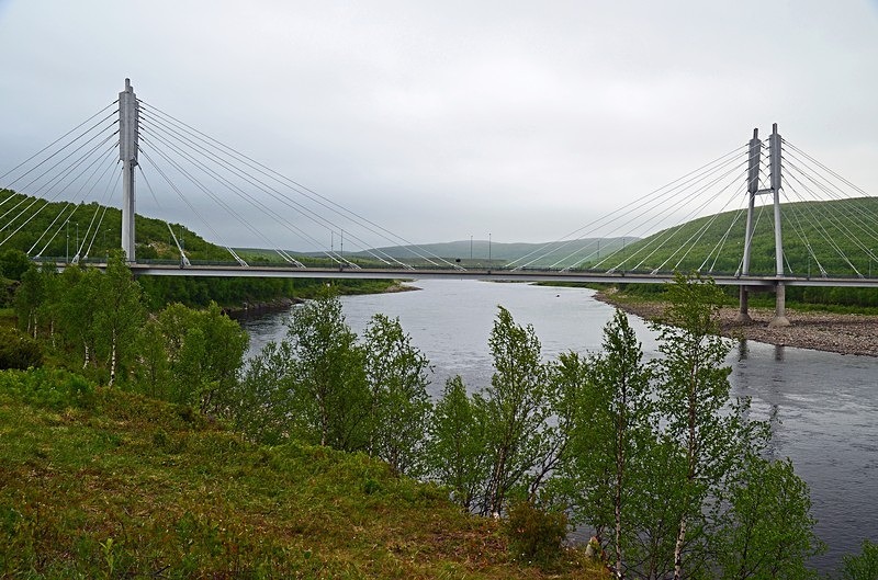 Sami Bridge, Utsjoki, Lappi, Finland - North Finland - part 2