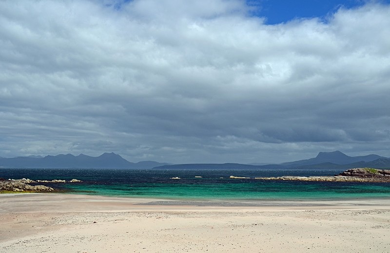 Camas a' Charraig and Gruinard Bay, Wester Ross - Sea and sand
