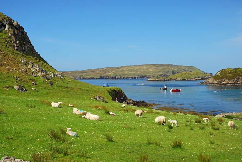 Sound of Handa, Sutherland - Sea and sand
