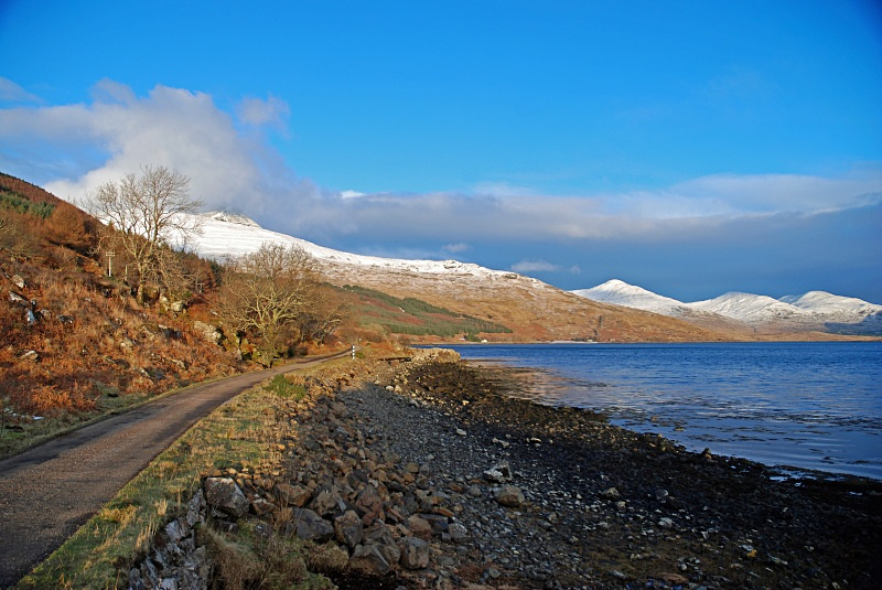 Loch Scridain, Mull, Argyll - Sea and sand