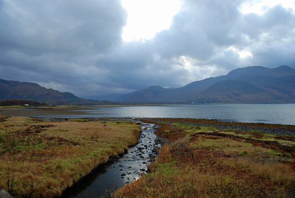 Loch na Keal, Mull, Argyll - Sea and sand