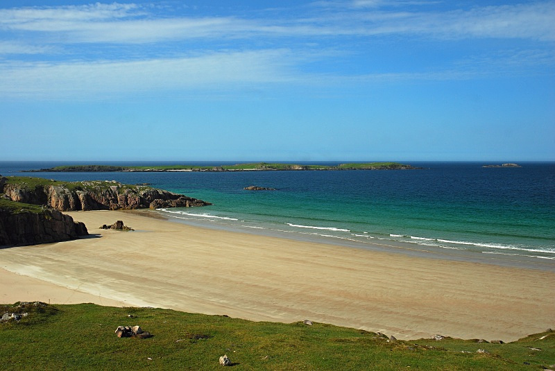 Traigh Allt Chailgeag, Sutherland - Sea and sand