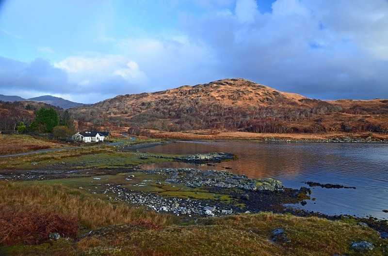 Loch Spelve, Mull, Argyll - Sea and sand