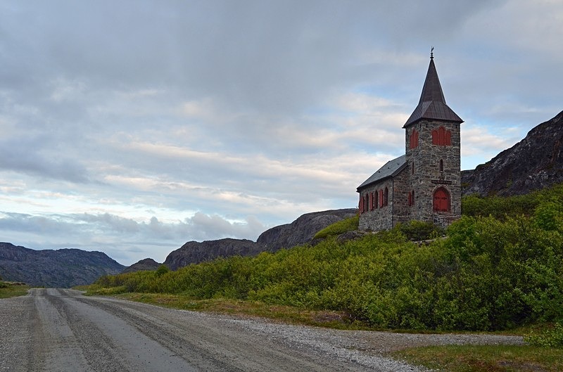 King Oscar II Chapel, Grense Jakobselv, Troms og Finnmark, Norway - North Norway