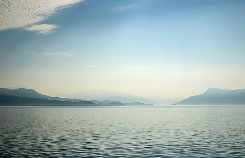 Sound of Sleat, Skye - Sea and sand