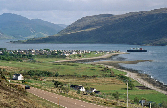 Loch Broom, Wester Ross - Sea and sand