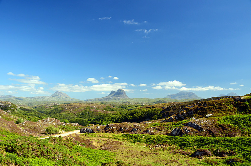 Assynt mountains, Highland - Mountains and uplands