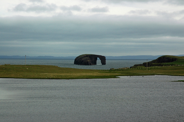 Dore Holm, North Mainland, Shetland - Sea and sand