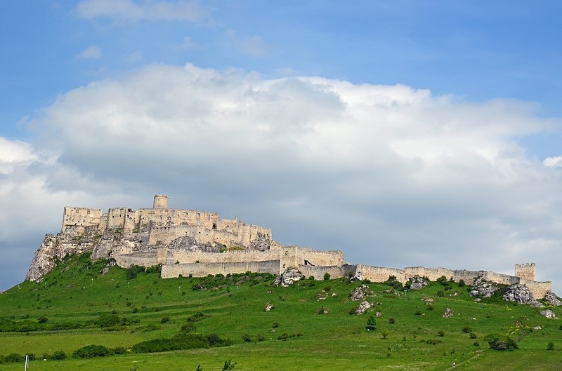 Spišský hrad, Spišské Podhradie, Košice region, Slovakia - Slovakia