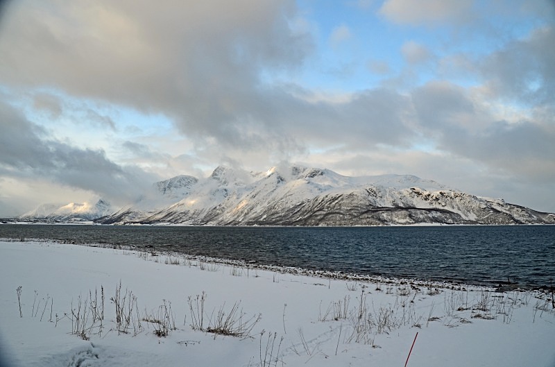 Ullsfjorden at Svensby, Troms, north Norway - North Norway - March 2012