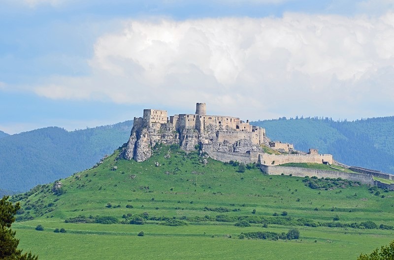 Spišský hrad, Spišské Podhradie, Košice region, Slovakia - Slovakia