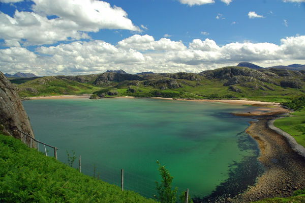 Gruinard Bay, Wester Ross - Sea and sand