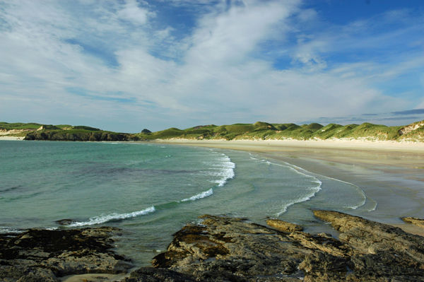 Balnakeil Bay, Sutherland - Sea and sand