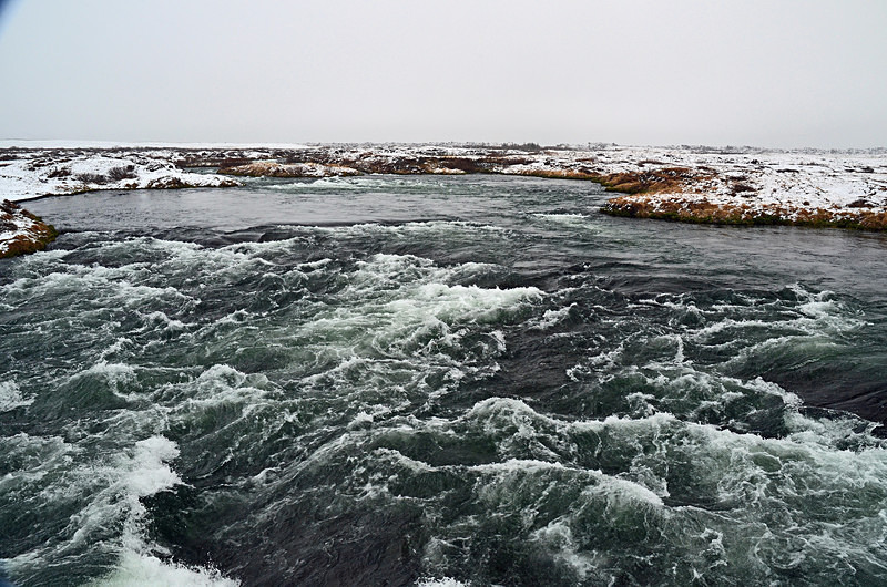 River Laxá, Lake Mývatn area, north east Iceland - North east Iceland