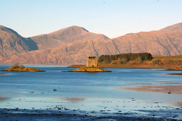 Loch Laich, Appin, Argyll - Sea and sand
