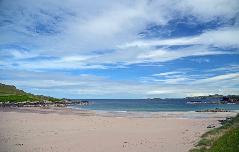 Clashnessie Bay, Sutherland - Sea and sand