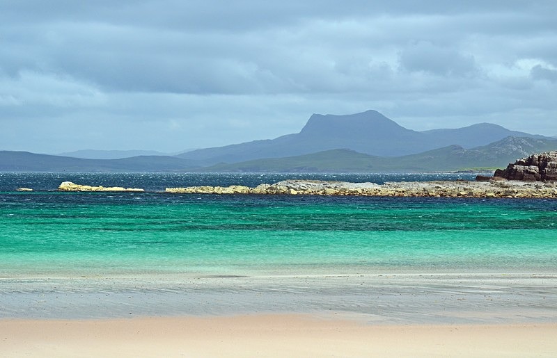 Camas a' Charraig and Gruinard Bay, Wester Ross - Sea and sand