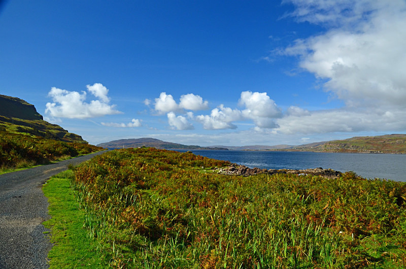 Loch na Keal, Mull, Argyll - Sea and sand