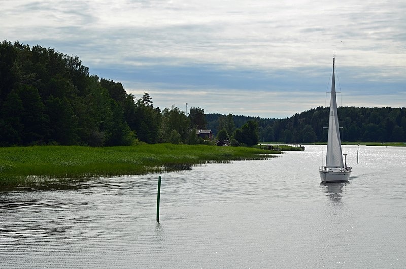 View from the m/s J.L. Runeberg between Porvoo and Helsinki, Finland - Helsinki and Porvoo, Finland