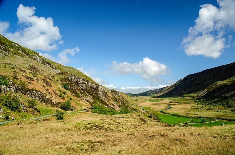 Nant Ffrancon, Snowdonia National Park, Gwynedd - Mountains and uplands
