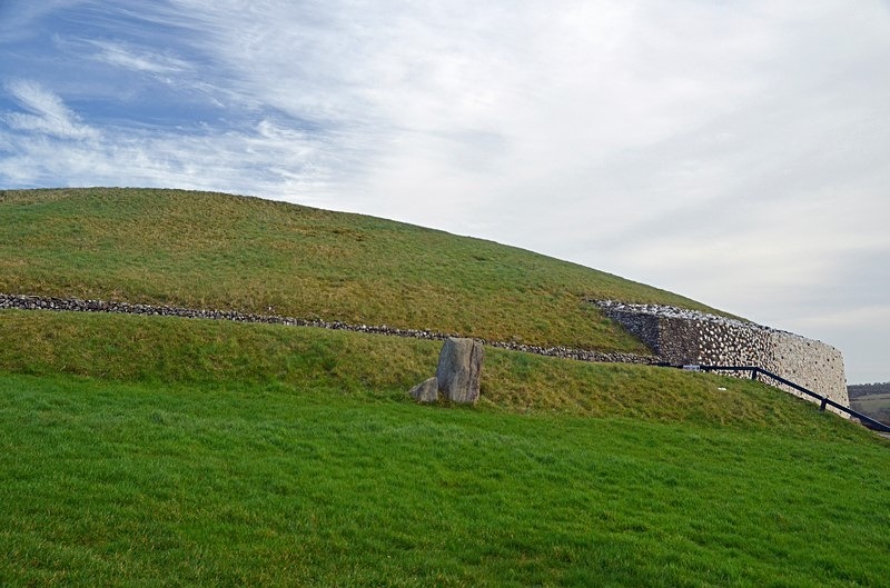 Newgrange, Brú na Bóinne, Co.Meath, Ireland - Ireland - January and February 2020