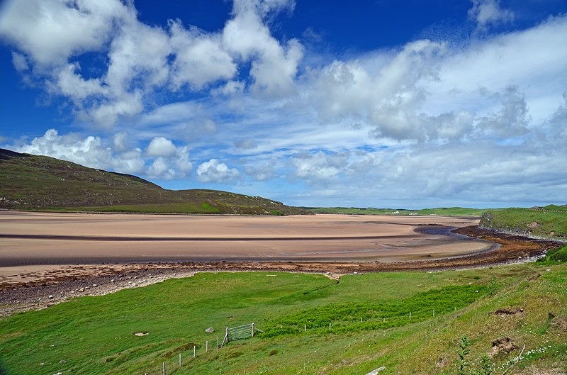 Kyle of Durness, Sutherland - Sea and sand