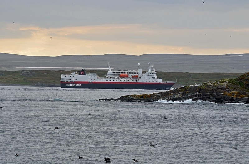 Hurtigruten ship MS Vesterålen - North Norway