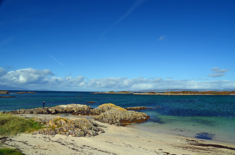 Camas Rubha a' Mhurain, Portnaluchaig, Highland - Sea and sand