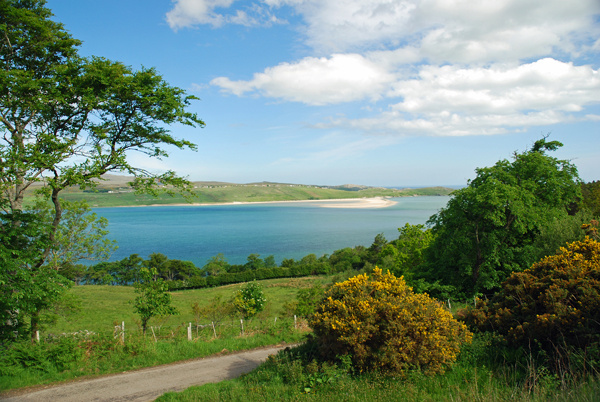 Kyle of Tongue, Sutherland - Sea and sand