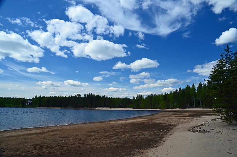 Kajaani to Kuhmo, Kainuu, Finland - North east Finland