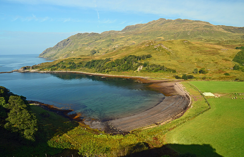 Camas nan Geall and Ben Hiant, Ardnamurchan, Argyll - Sea and sand