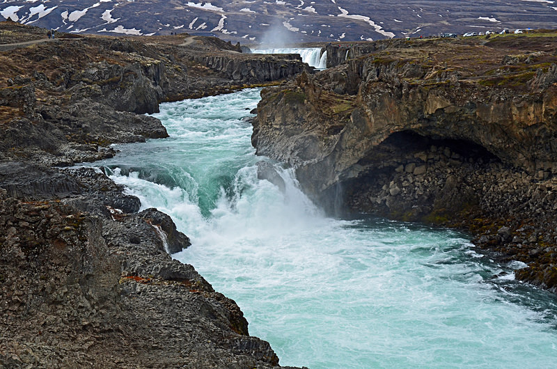 River Skjálfandafljót, Goðafoss, north east Iceland - North east Iceland