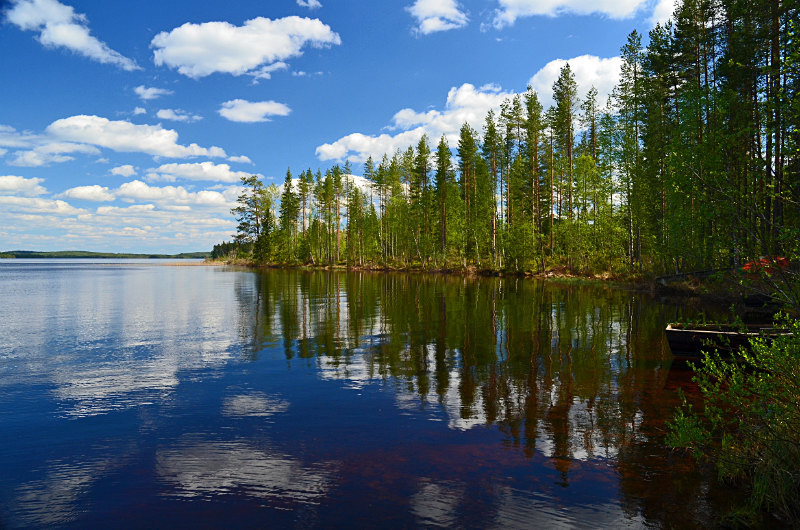 Kajaani to Kuhmo, Kainuu, Finland - North east Finland