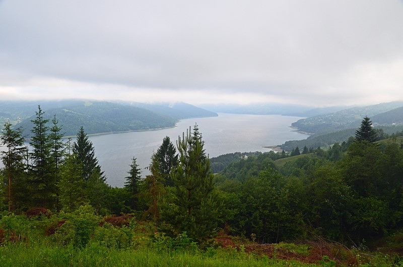 Lake Izvorul Muntelui, Neamț County, Romania - Romania