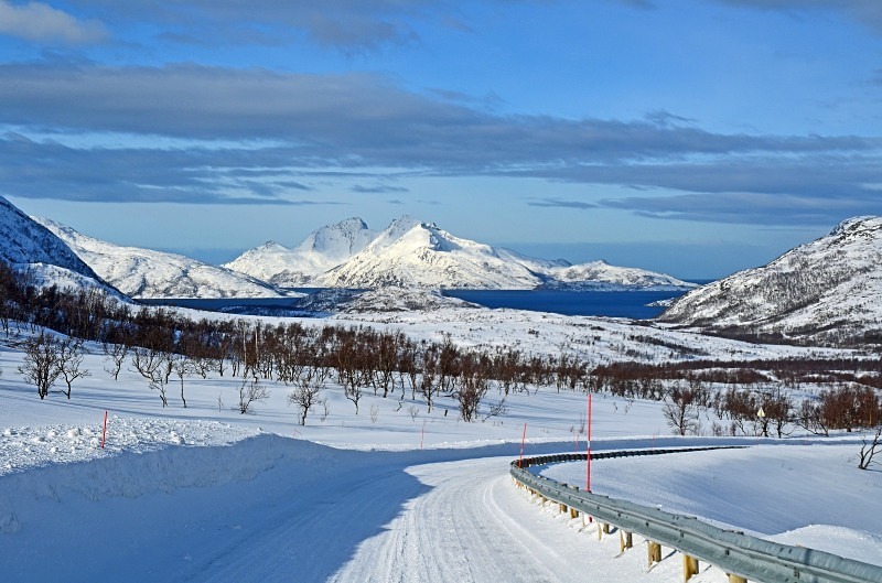 Finnvikdalen, Kvaløya, Troms, north Norway - North Norway - March 2012