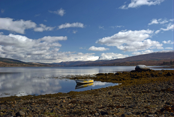 Loch Eil, Inverness-shire - Sea and sand