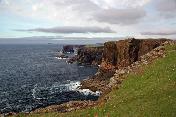 Eshaness, North Mainland, Shetland - Sea and sand