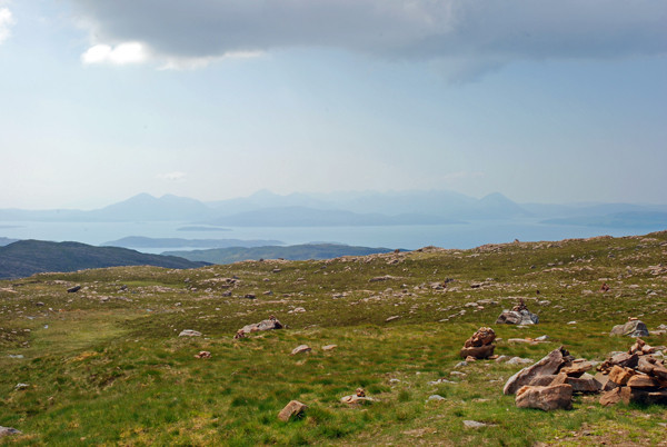 Bealach na Ba summit, Applecross Mountains, Wester Ross - Mountains and uplands