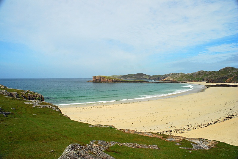 Oldshoremore, Sutherland - Sea and sand